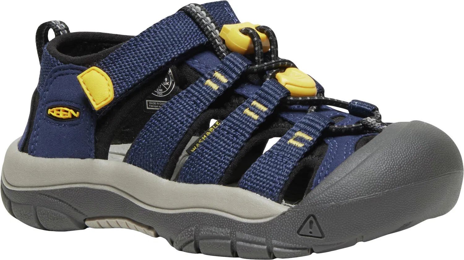 Keen NEWPORT H2 YOUTH naval akadémie/keen yellow Veľkosť: 37  detské sandále