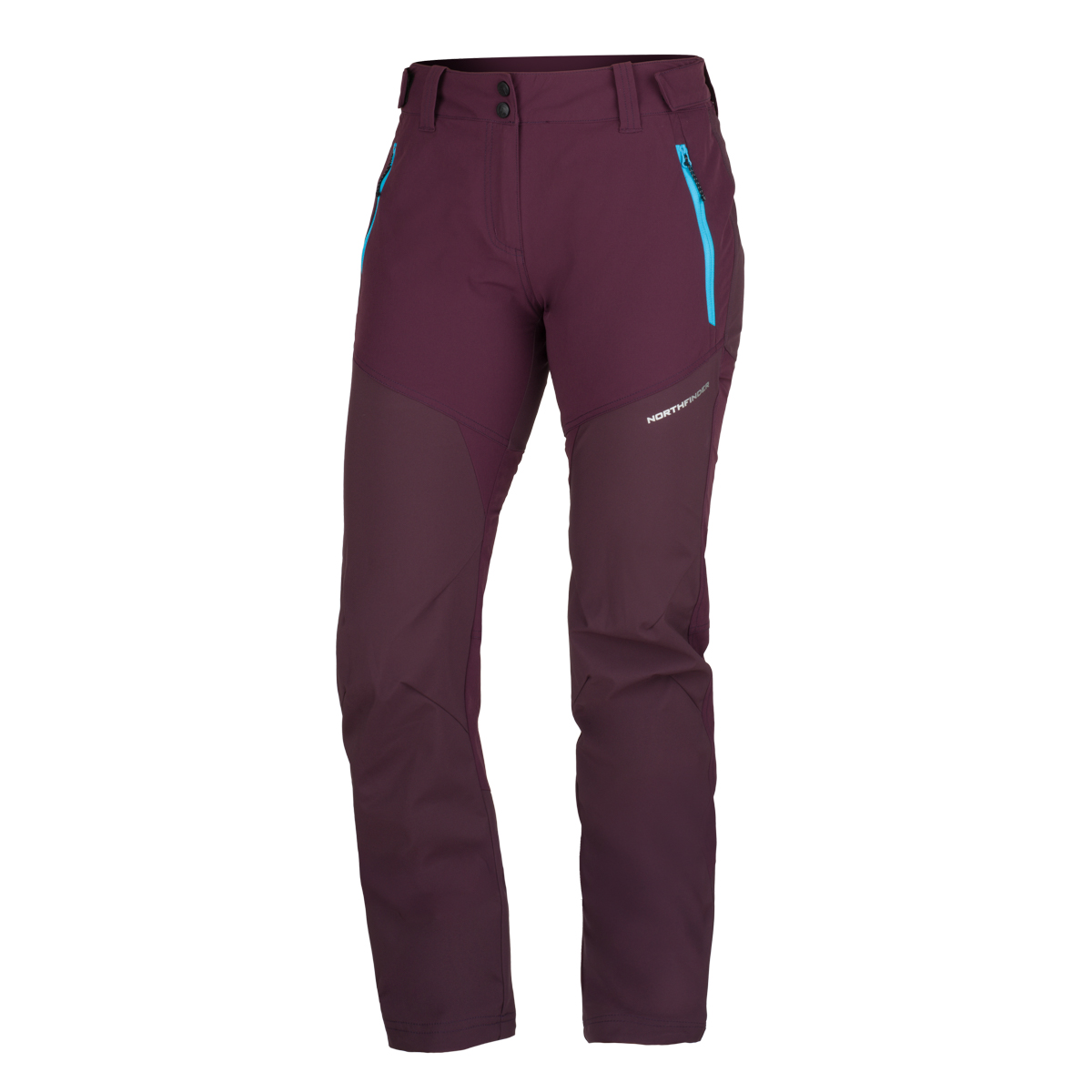 Northfinder ROCHELLE dámske nohavice plum NO-4987OR-481 Veľkosť: S 8584153606163