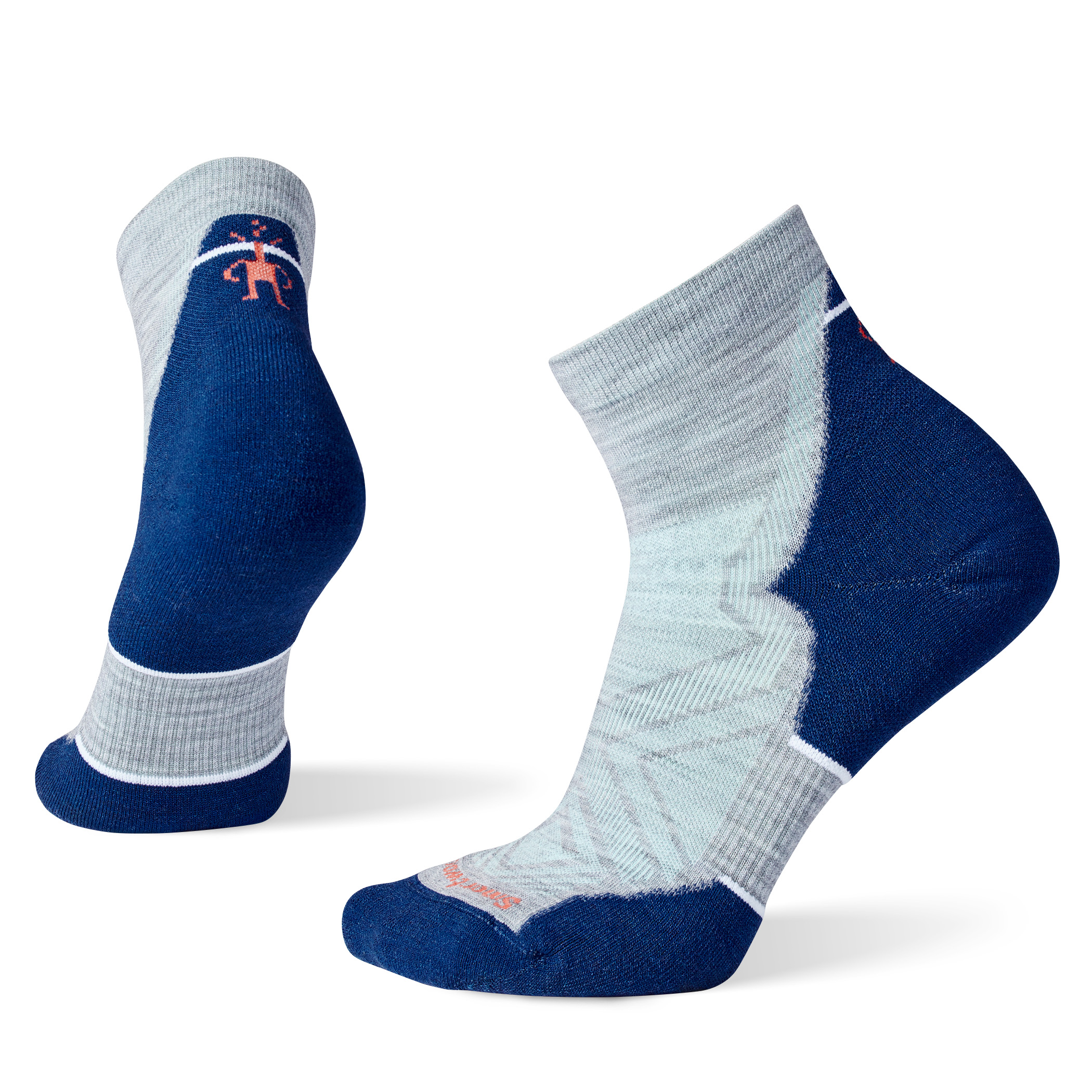 Smartwool W RUN TARGETED CUSHION ANKLE light gray Veľkosť: S