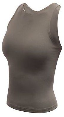 SENSOR INFINITY ECO dámsky crop top stone grey Veľkosť: S