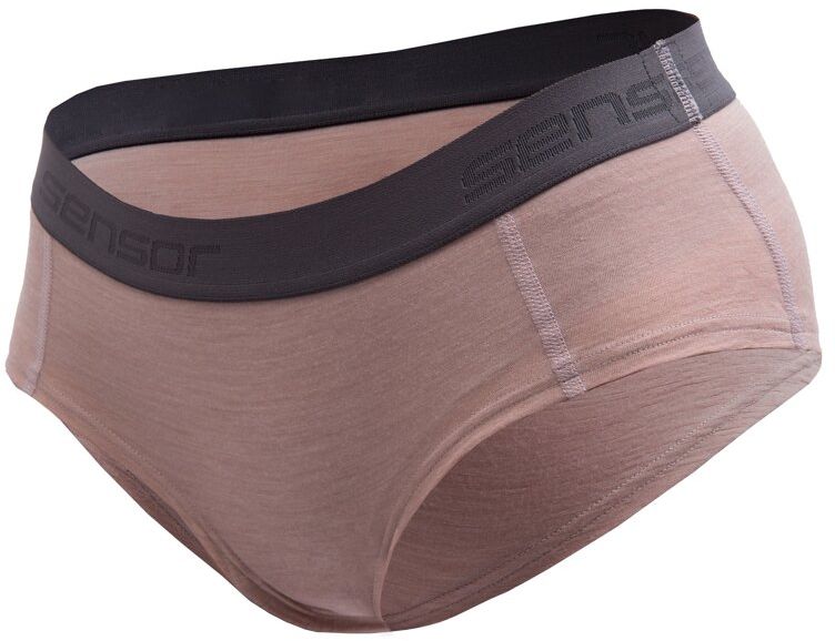 SENSOR MERINO AIR dámske nohavičky dusty pink Veľkosť: S 8592837103877
