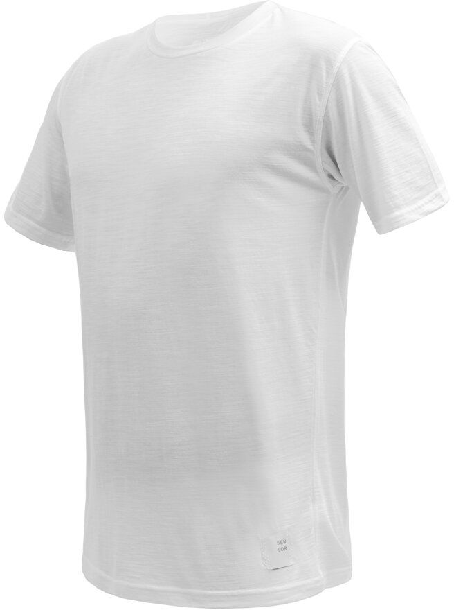 SENSOR MERINO CORDURA pánske tričko kr.rukáv biela Veľkosť: L