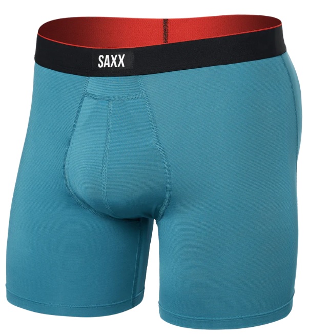 Saxx MULTI-SPORT MESH BOXER BRIEF FLY hydro blue Veľkosť: M