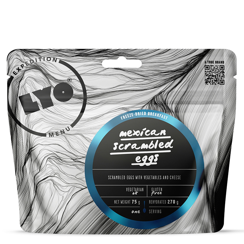 LYOFOOD Lyofilizované miešané vajcia po mexicku 5906122901025