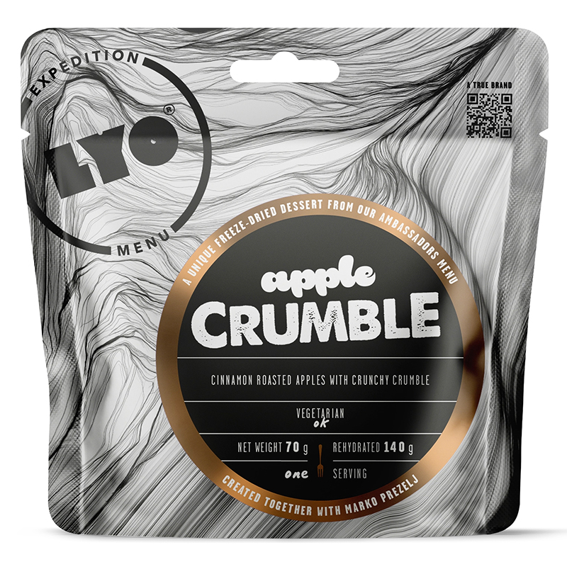 LYOFOOD Lyofilizovaný dezert Jablkový koláč s posýpkou 5906122901322