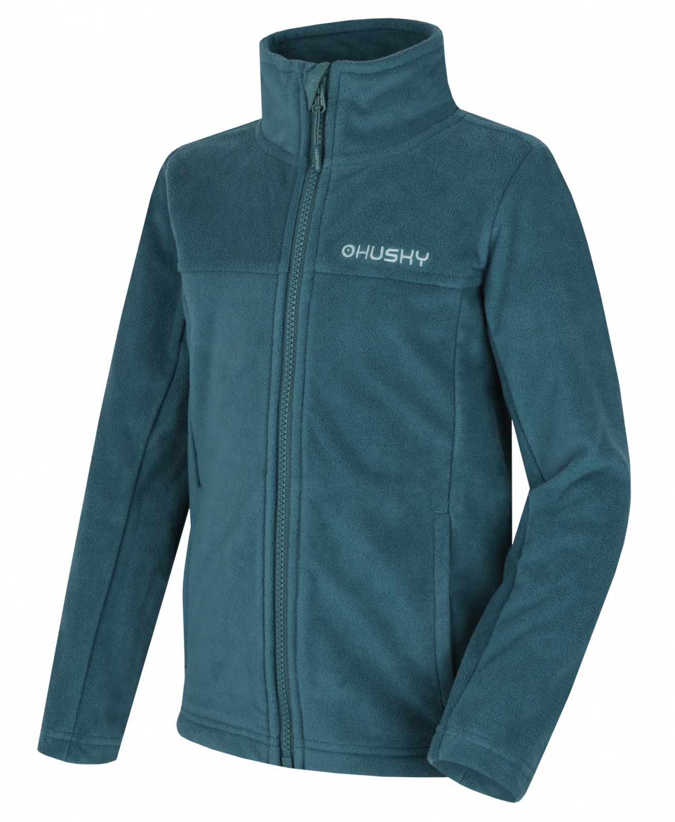 Husky Detská fleecová mikina Aflee K turquiose Veľkosť: 128