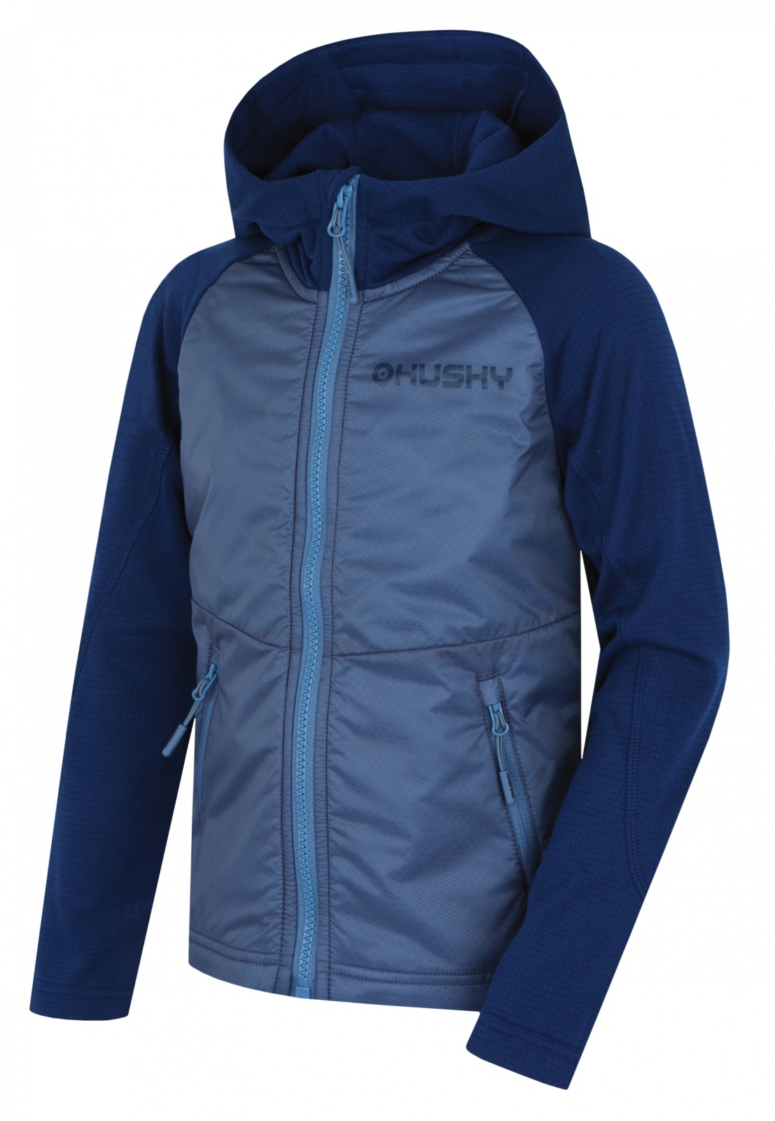 Husky Detská mikina s kapucňou Any K blue Veľkosť: 146