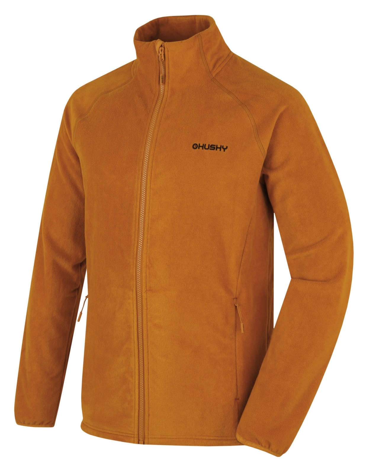 Husky Pánska fleecová mikina Aflee M mustard Veľkosť: L