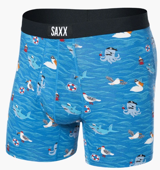 Saxx ULTRA SUPER SOFT BOXER BRIEF FLY more day-lake blue Veľkosť: XL