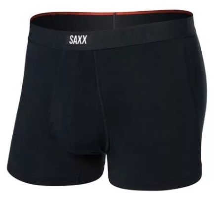 Saxx VIBE XTRA TRUNK FLY black Veľkosť: XL