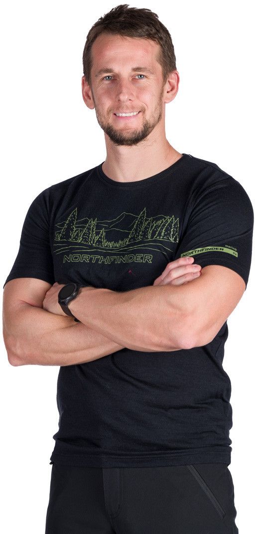 Northfinder OLEK pánske tričko black TR-5007OR-269 Veľkosť: 2XL 8584153609591