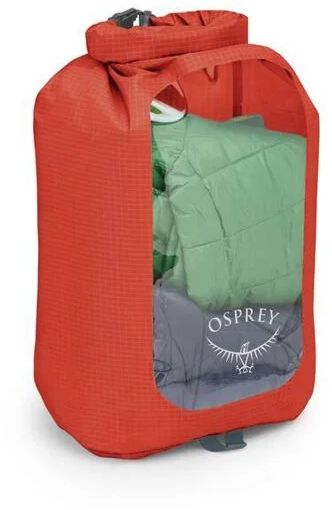 Osprey DRY SACK 12 W/WINDOW mars orange