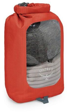 Osprey DRY SACK 6 W/WINDOW mars orange
