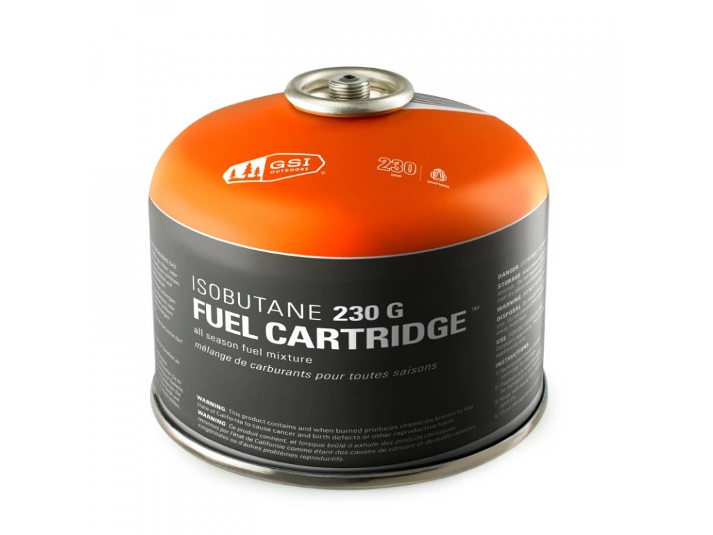 GSI Outdoors Isobutane Fuel Plynová kartuša 230 g 090497560224