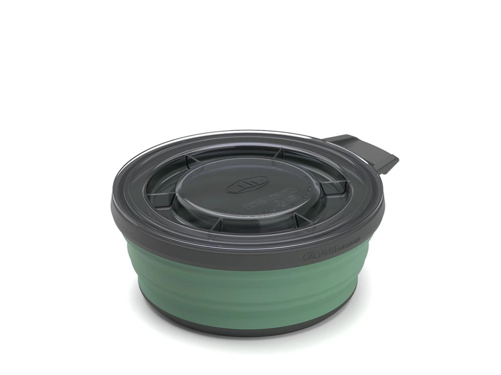 GSI Outdoors Escape Bowl + Ľud 650ml Green 090497792458