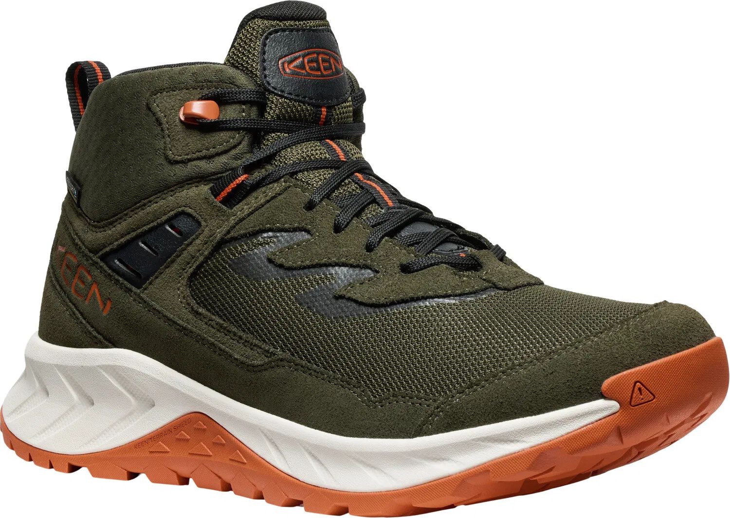Keen HIGHTRAIL MID WP MEN lesný noc/gold flame Veľkosť: 41