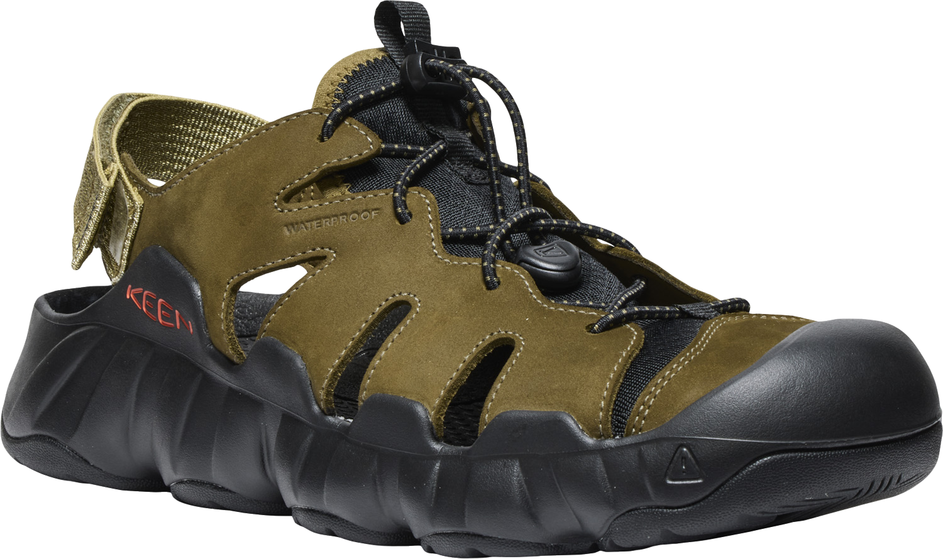 Keen HYPERPORT FISHERMAN LEATHER MEN dark olive/black Veľkosť: 43 195208707643