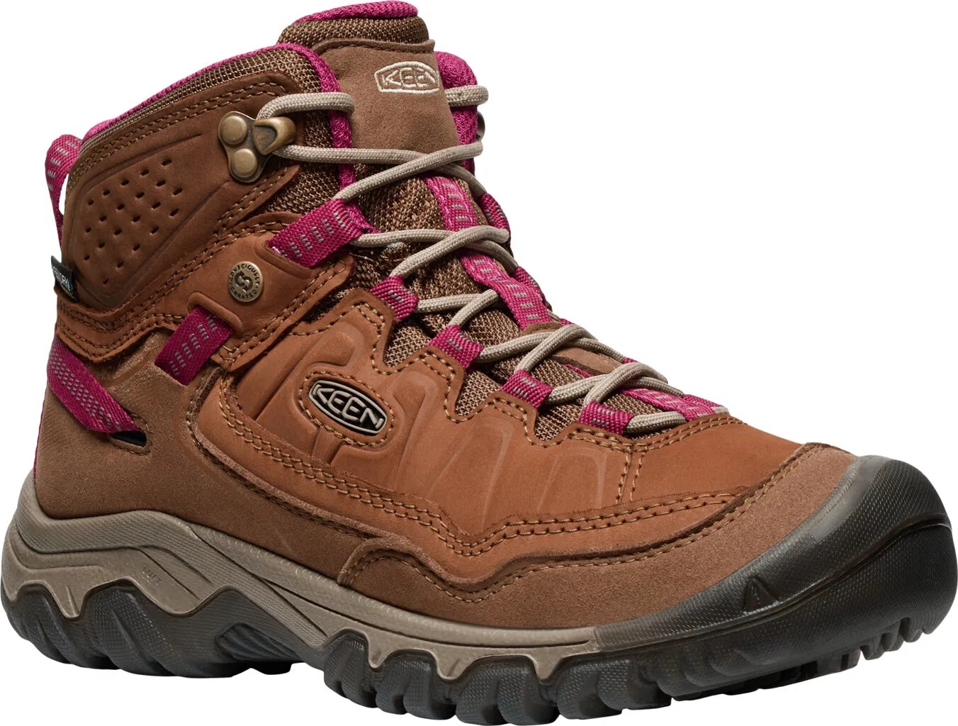 Keen TARGHEE IV MID WP WOMEN bizón/beaujolais Veľkosť: 38 195208703904