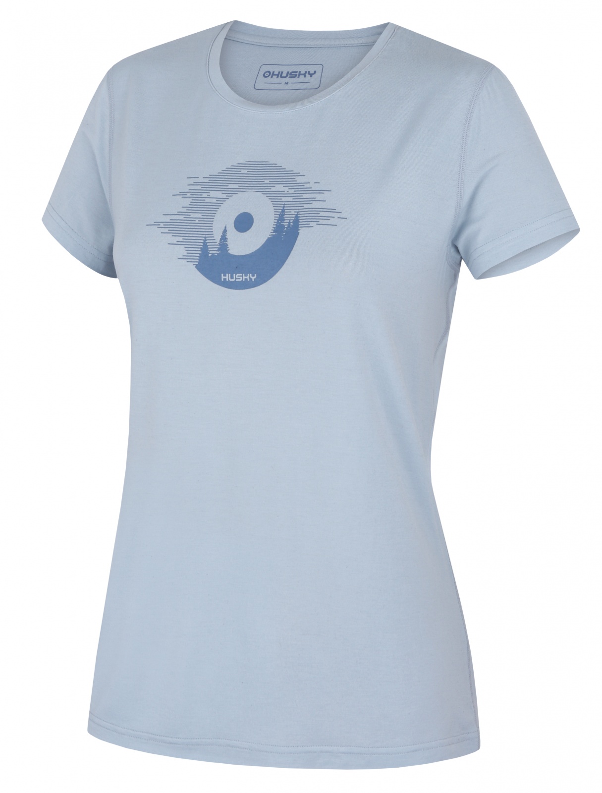 Husky Dámske tričko Mertis L light grey Veľkosť: L