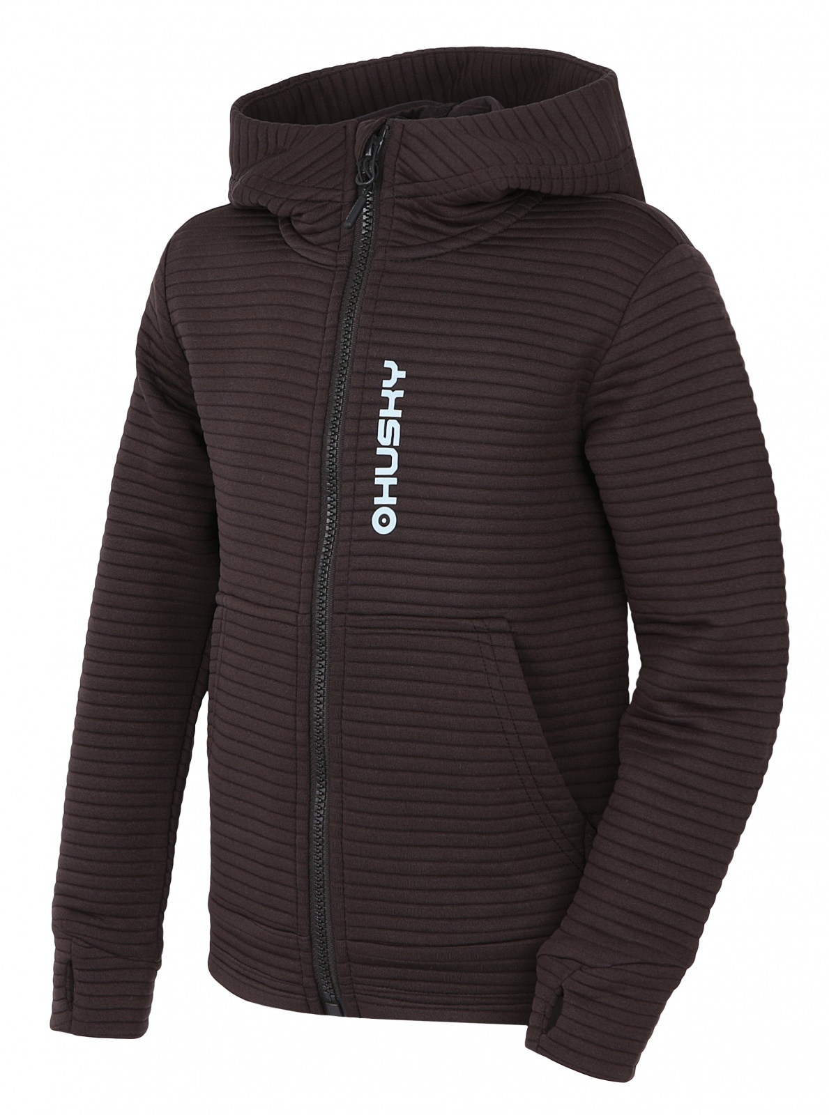 Husky Detská mikina s kapucňou Anara K black Veľkosť: 128