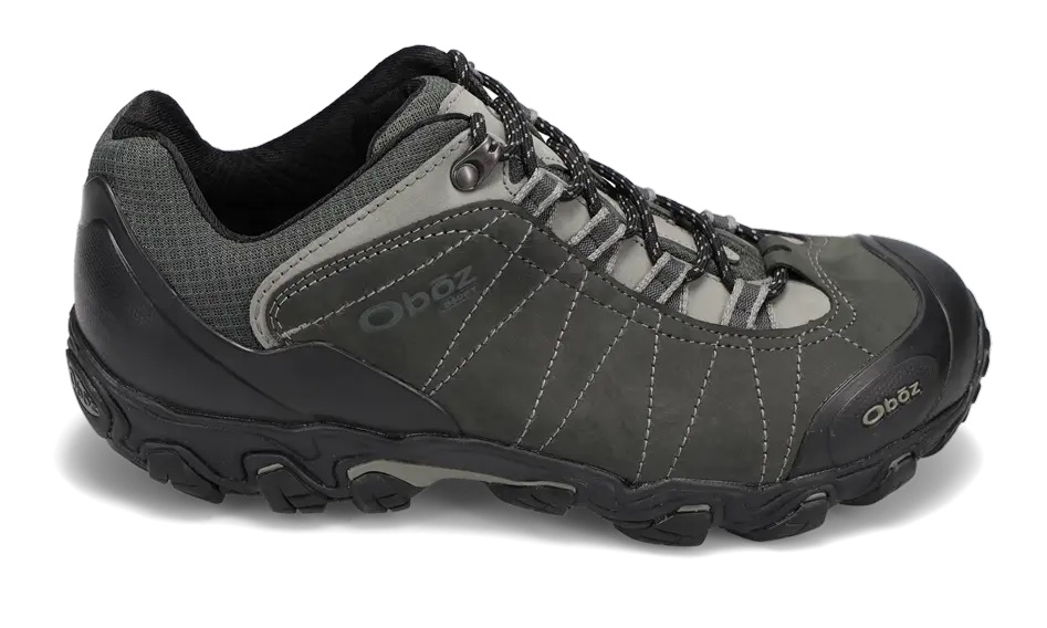 OBOZ Bridger Low Waterproof WIDE Dark Shadow Veľkosť: 41