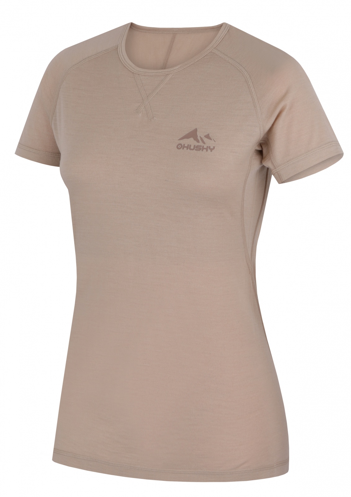 Husky Merino termobielizeň tričko Mersa L beige Veľkosť: L