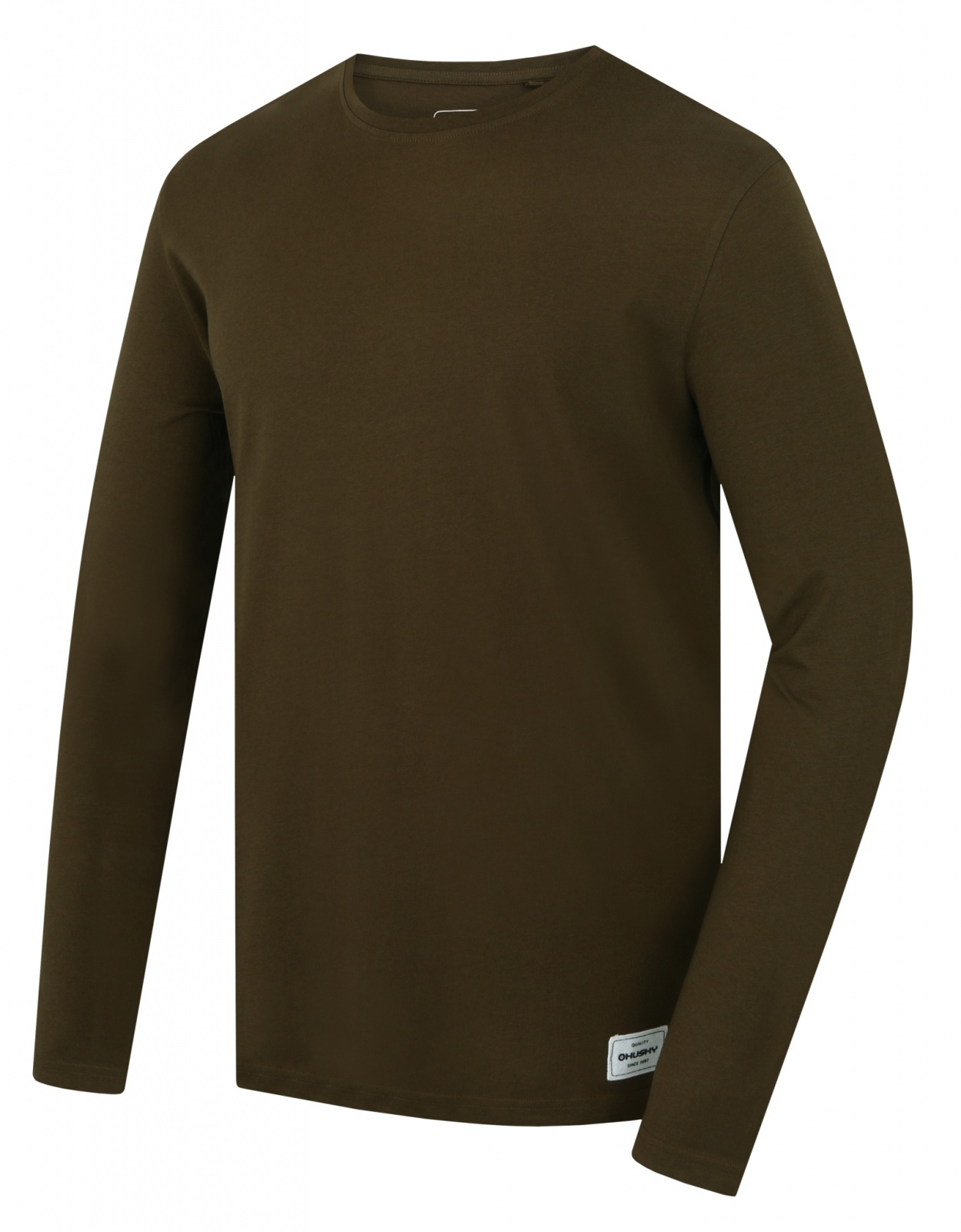 Husky Pánske bavlnené tričko Tee Loba M dark khaki Veľkosť: L