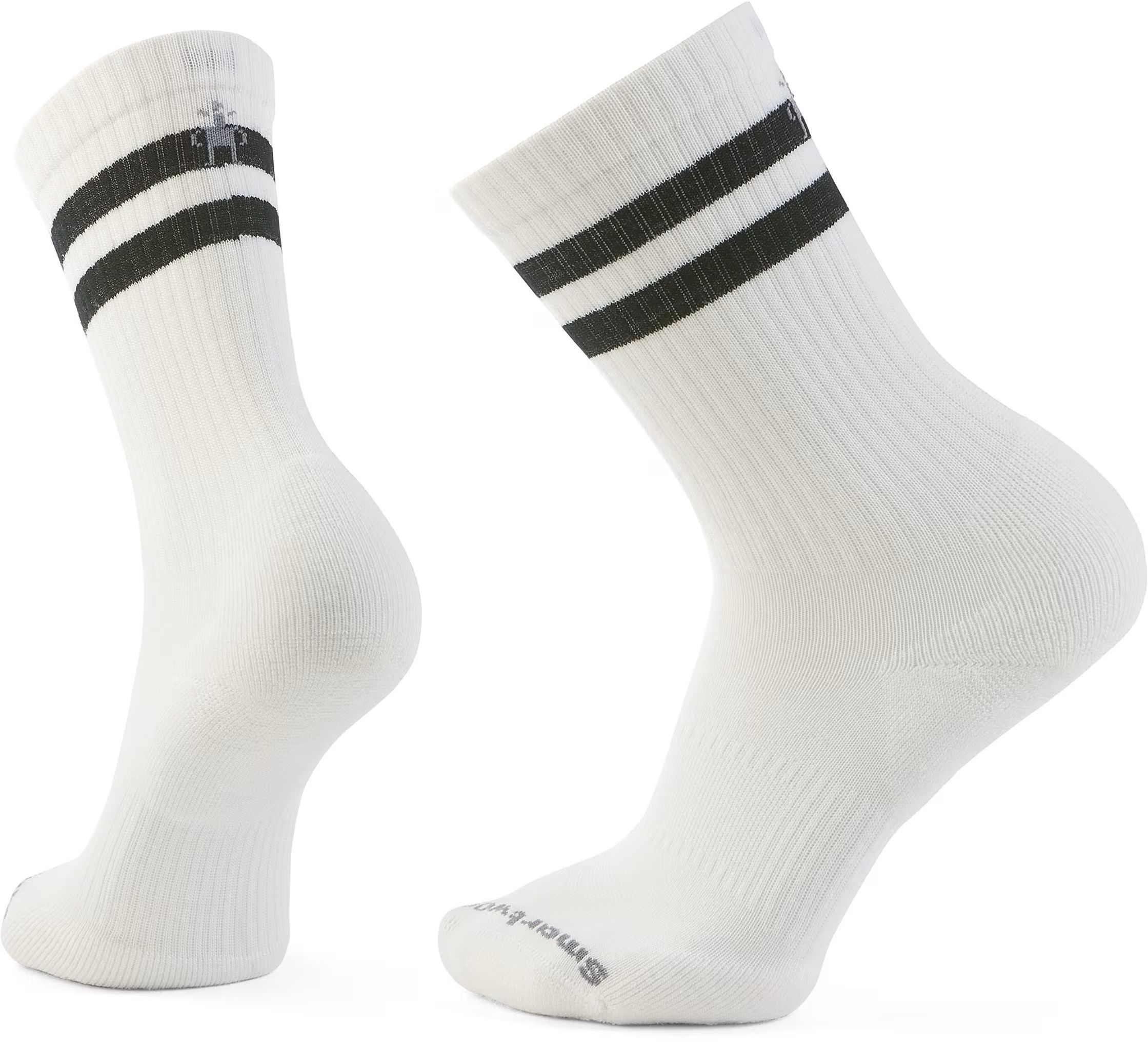 Smartwool EVERYDAY ATHLETIC STRIPED CREW SOCKS white Veľkosť: L