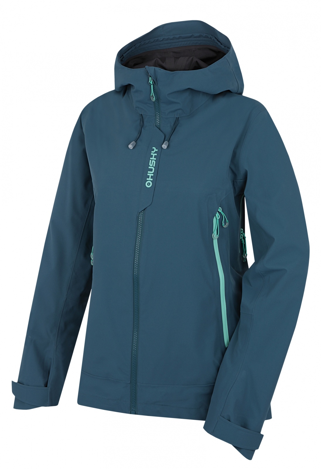 Husky Dámska outdoor bunda Nakama L turquoise Veľkosť: L