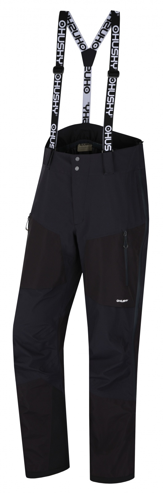 Husky Pánske hardshell nohavice Komy M black Veľkosť: L