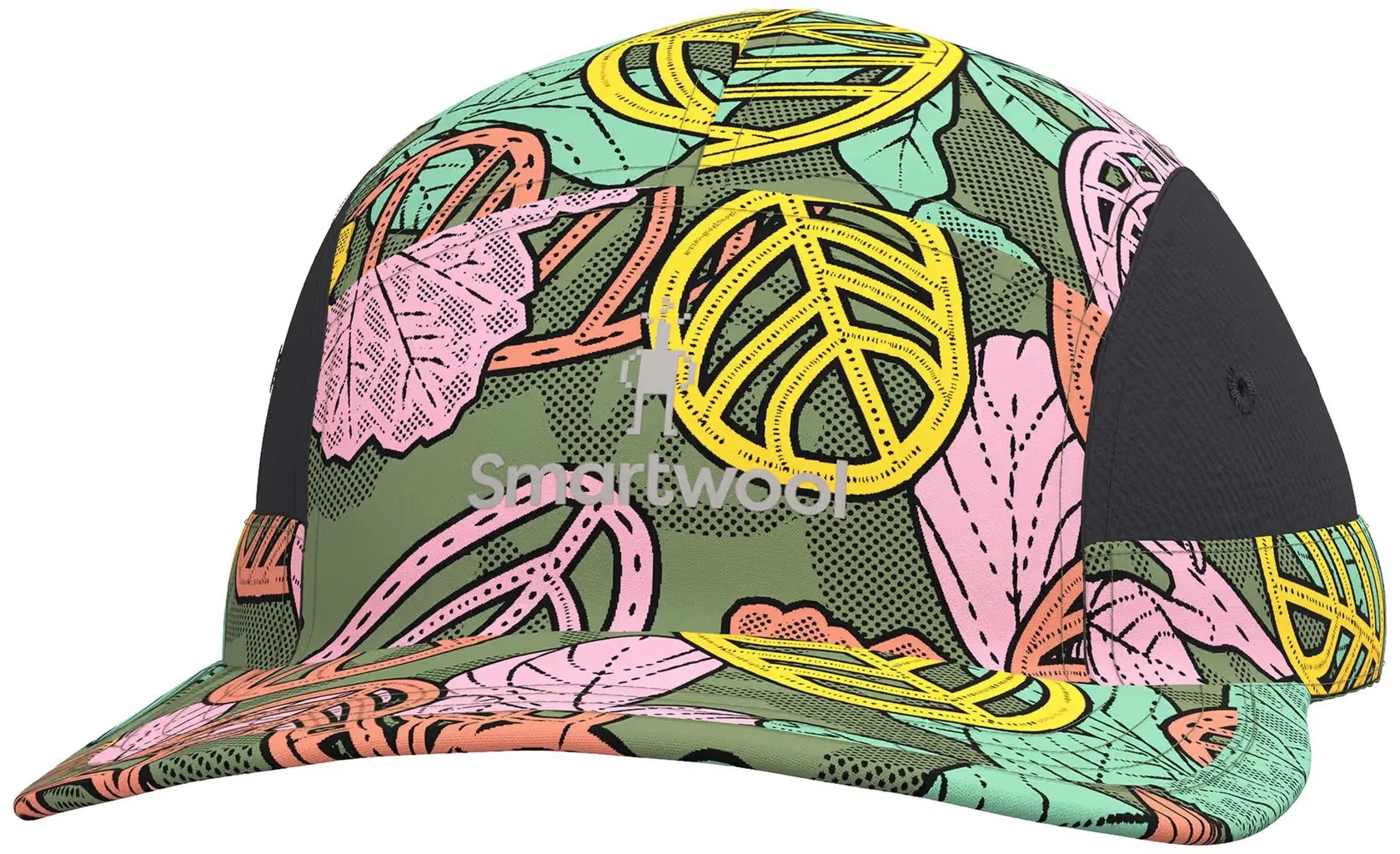 Smartwool HIKE 5 PANEL HAT fern green aloha forest 197642528679