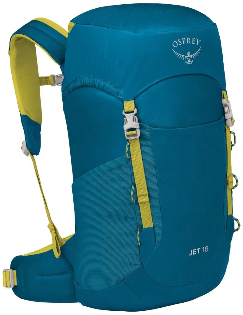 Osprey JET 18 blue spikemoss/lemongrass