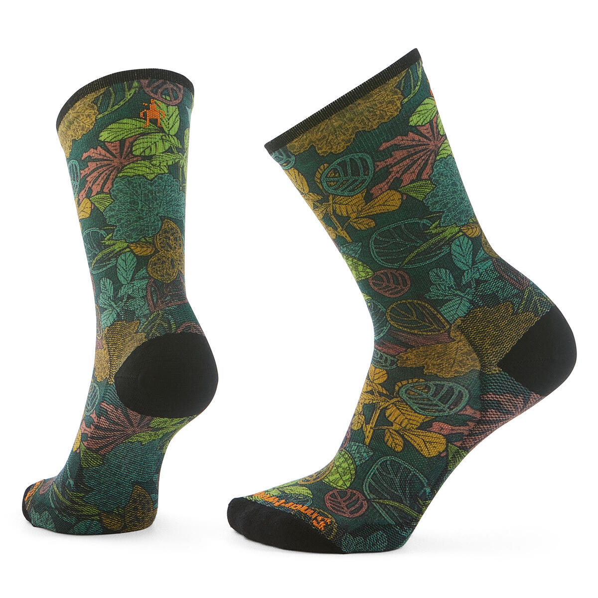 Smartwool BIKE ZERO CUSHION ALOHA FOREST PRN CR SC twilight blue Veľkosť: XL