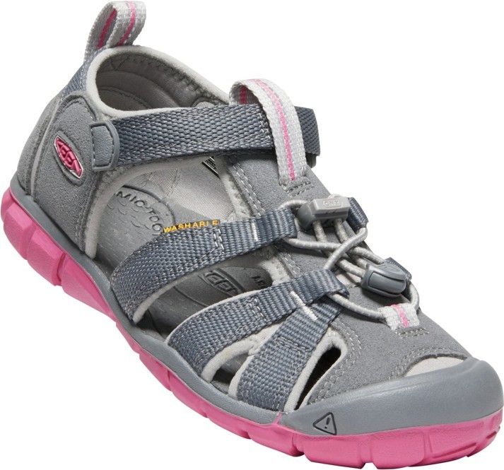 Keen Seacamp II CNX Jr steel grey / rapture rose Veľkosť: 37 detské sandále