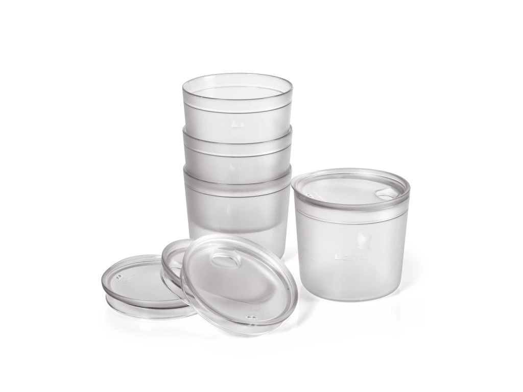 Light My Fire Tumbler with snap ľud short 4-pack transparent 7331423015153