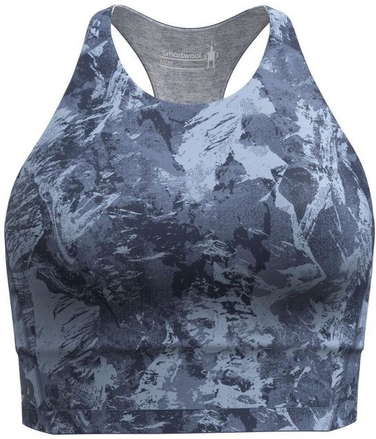 Smartwool W ACTIVE CROP BRA nightfall blue mountain Veľkosť: S