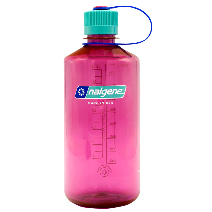 Nalgene Narrow-Mouth 1000 mL Sustain Electric Magenta Sustain/2021-0232 Veľkosť: OneSize fľaša na vodu