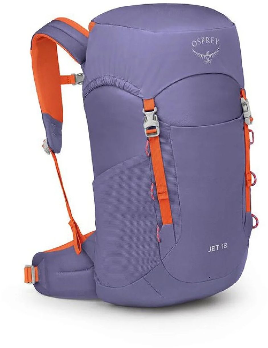 Osprey JET 18 euphoria purple/mars orange