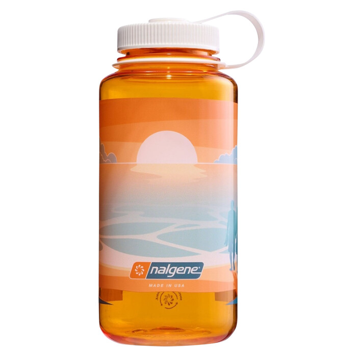 Nalgene Wide Mouth 1000 ml Clementine Landscape with Sunset Veľkosť: OneSize
