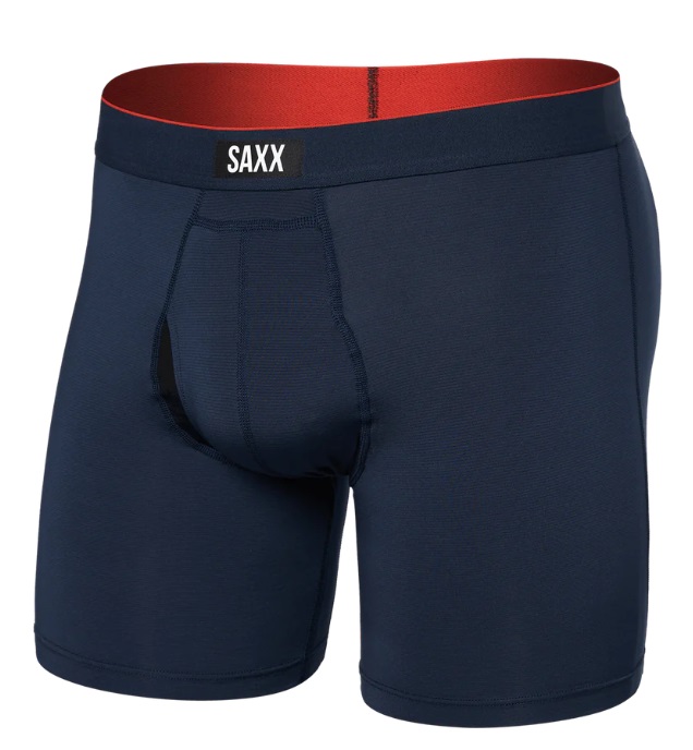 Saxx MULTI-ŠPORT MESH BOXER BRIEF FLY navy Veľkosť: XL