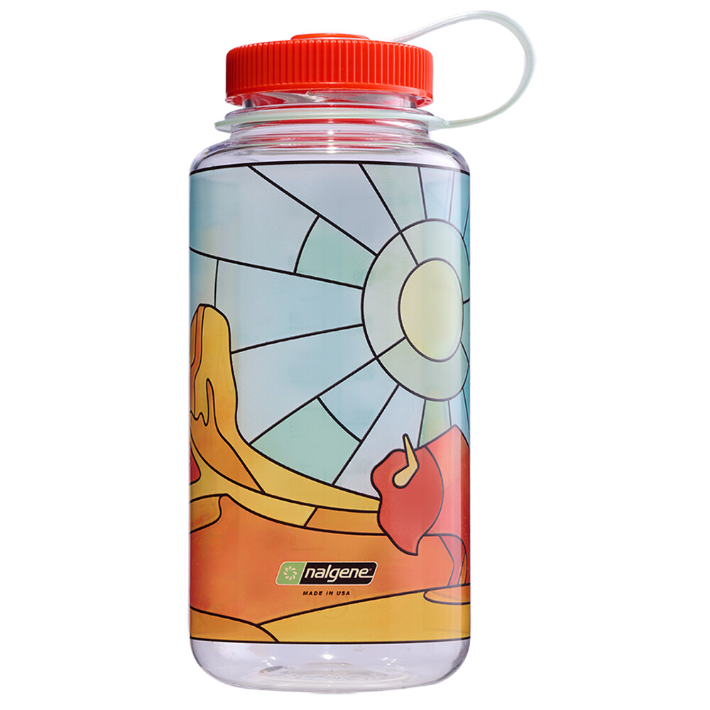 Nalgene Wide Mouth Sustain 1000 ml Stained Glass Desert 661195005777