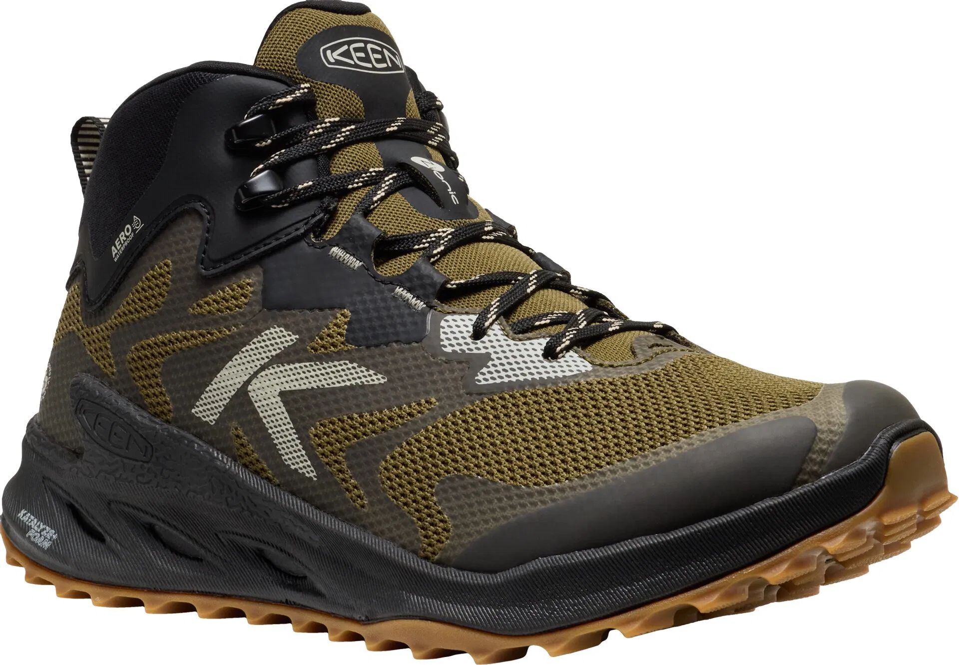 Keen ZIONIC NXT MID WP MEN dark olive/black Veľkosť: 47 195208821547