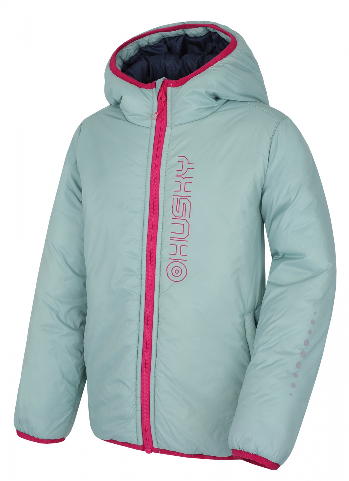 Husky Detská plnená ultraľahká bunda Nix K mint Veľkosť: 140