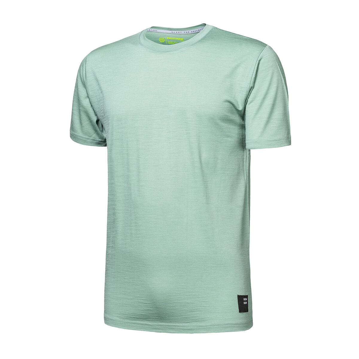 SENSOR MERINO CORDURA pánske tričko kr.rukáv basil green Veľkosť: S