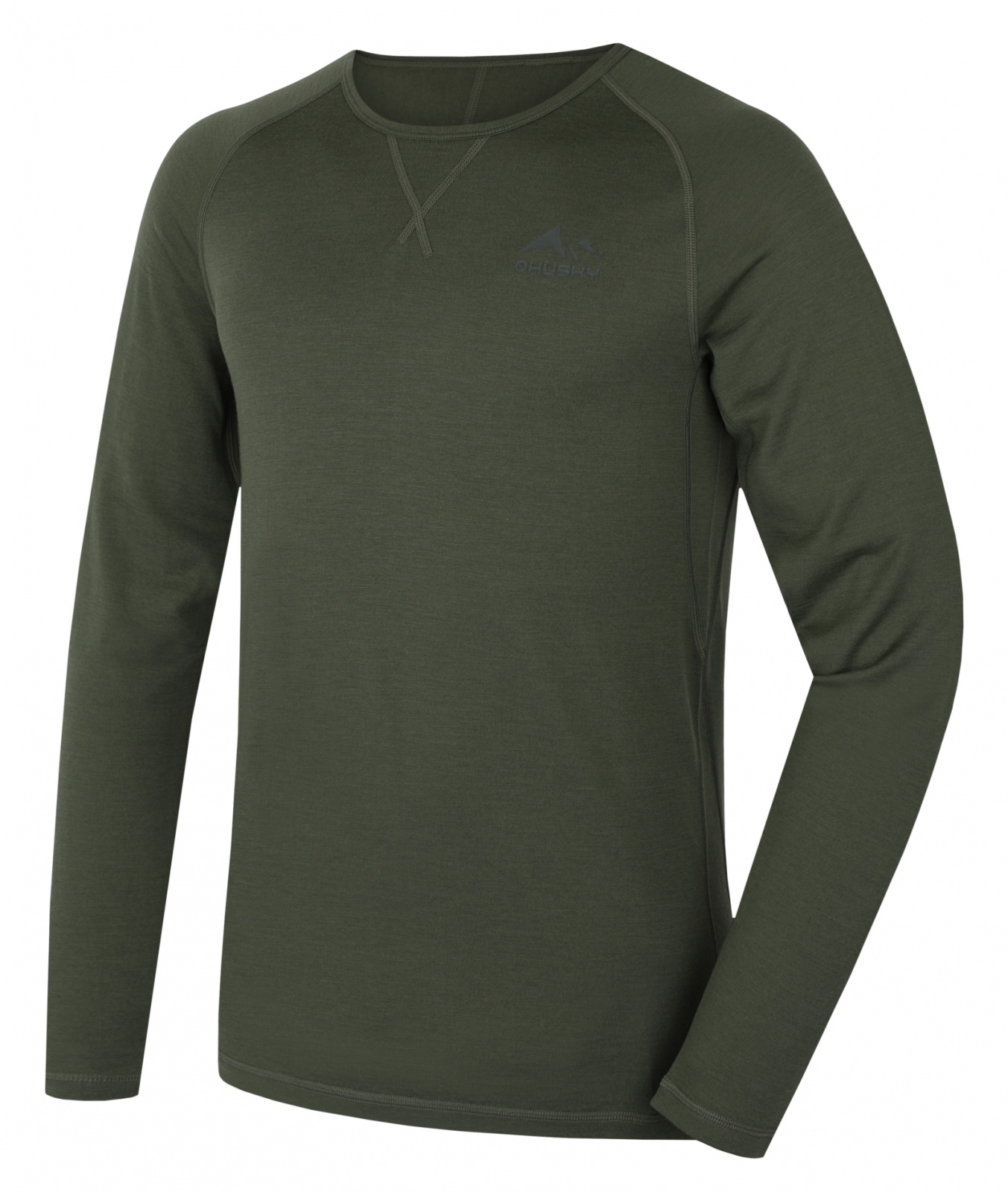 Husky Merino termobielizeň tričko Merow M green Veľkosť: L