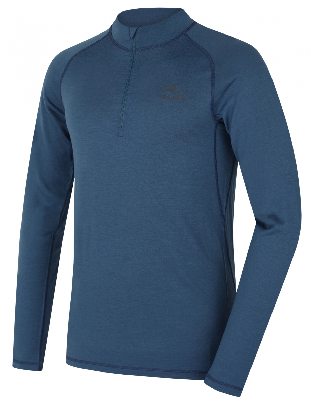 Husky Merino termobielizeň tričko Merow zips M blue Veľkosť: L