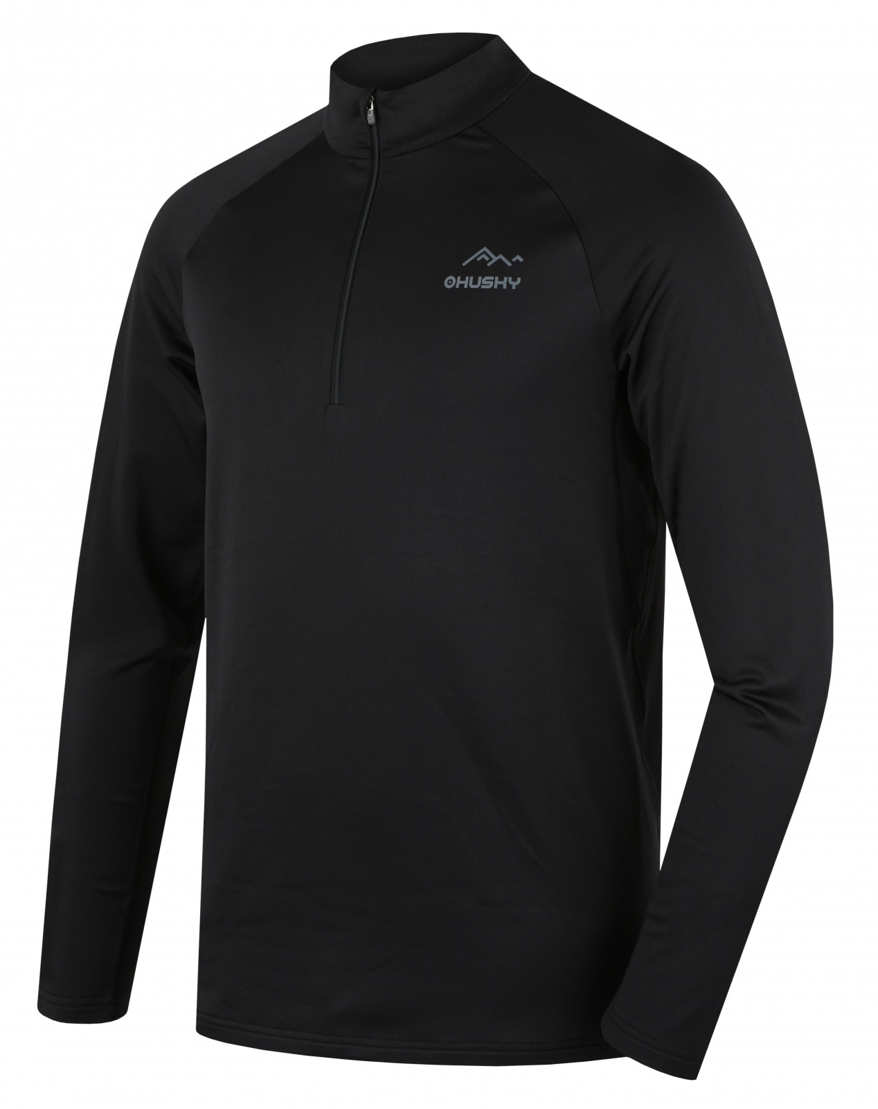 Husky Termobielizeň Active Winter Tričko Tromi zips M black Veľkosť: L