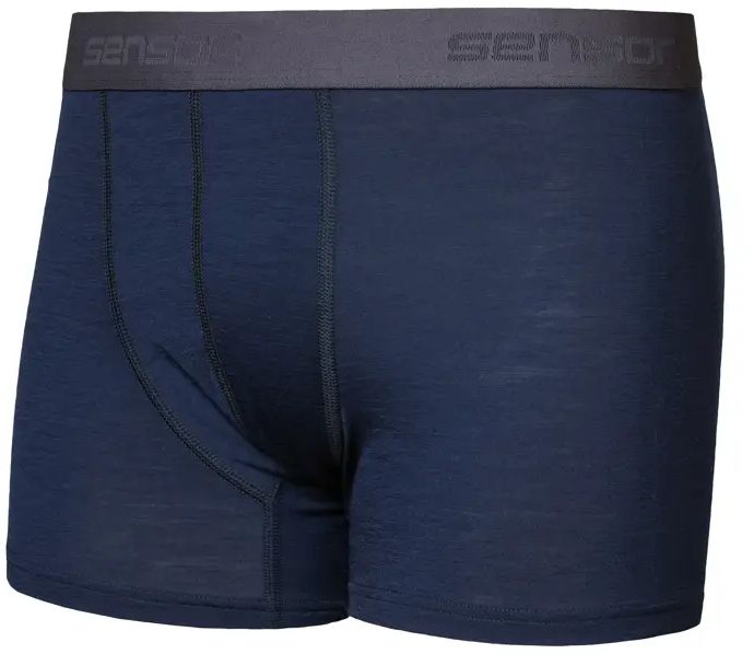 SENSOR MERINO ACTIVE pánske trenírky deep blue Veľkosť: S