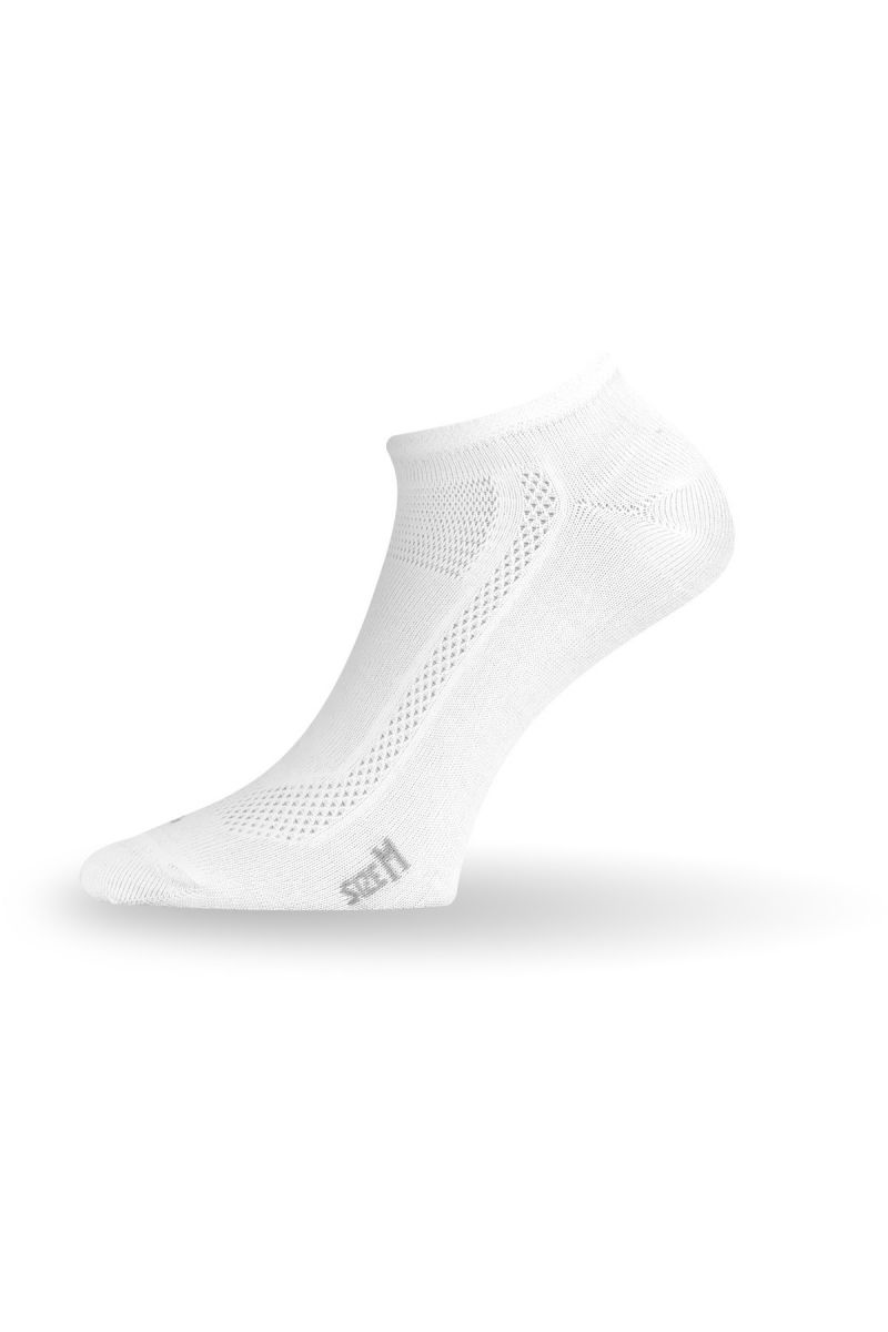 Lasting ARA-2páry bavlnené ponožky 001 biela Veľkosť: XL