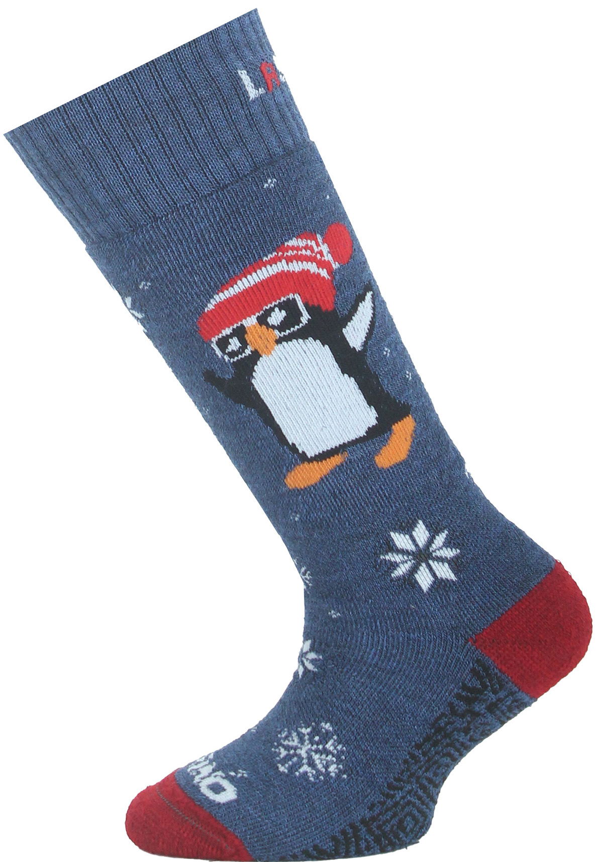 Lasting detské merino lyžiarske ponožky SJT 504 modré Veľkosť: XXS 8596445237900